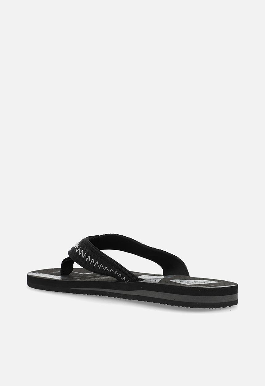 S.P.C.C - Orbit Flip Flops - Black