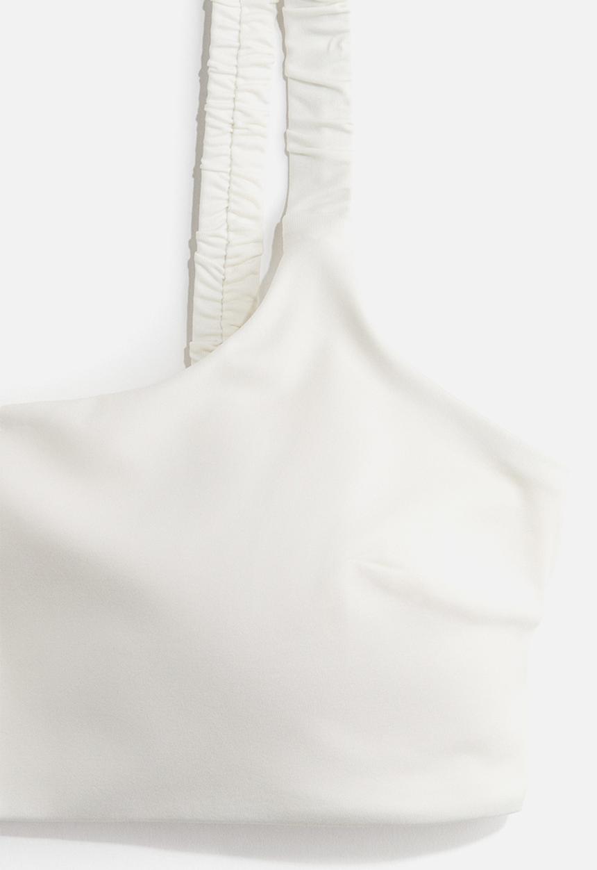 H&M - Padded bikini top - white