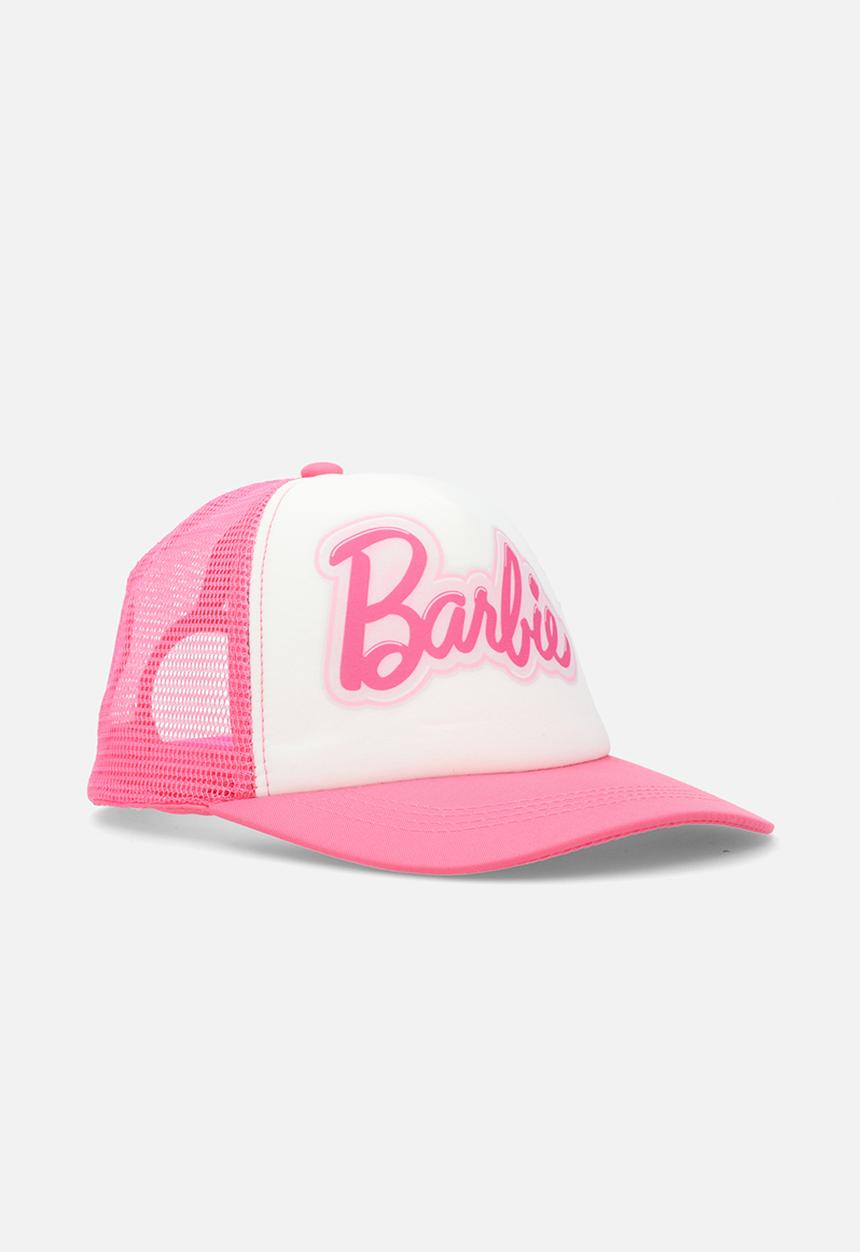 Pop Candy - Barbie trucker cap - honeysuckle pink/white
