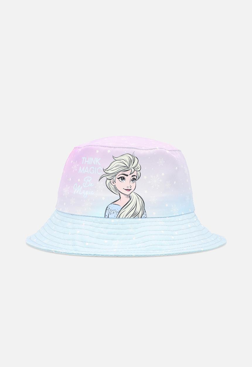 Pop Candy - Frozen Elsa bucket hat - blue gradient/think magic be magic