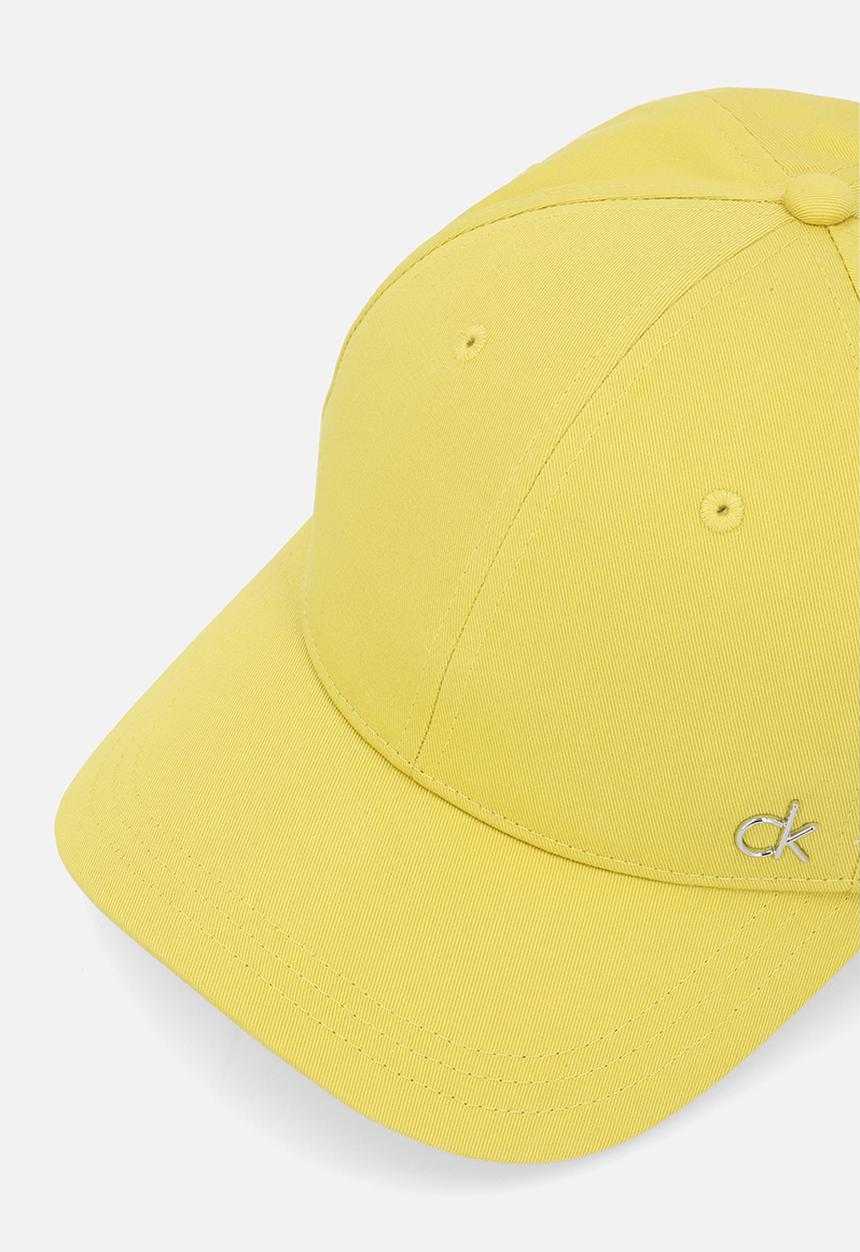 Calvin Klein - Ck metal cotton cap- warm olive