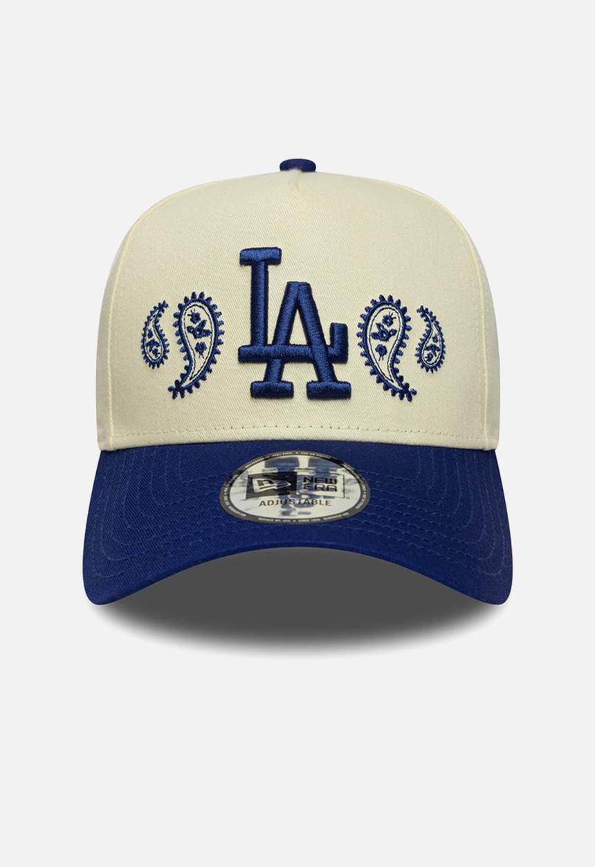 New Era - Paisley E-Frame Los Angeles Dodgers Chwdry - Ecru/Blue