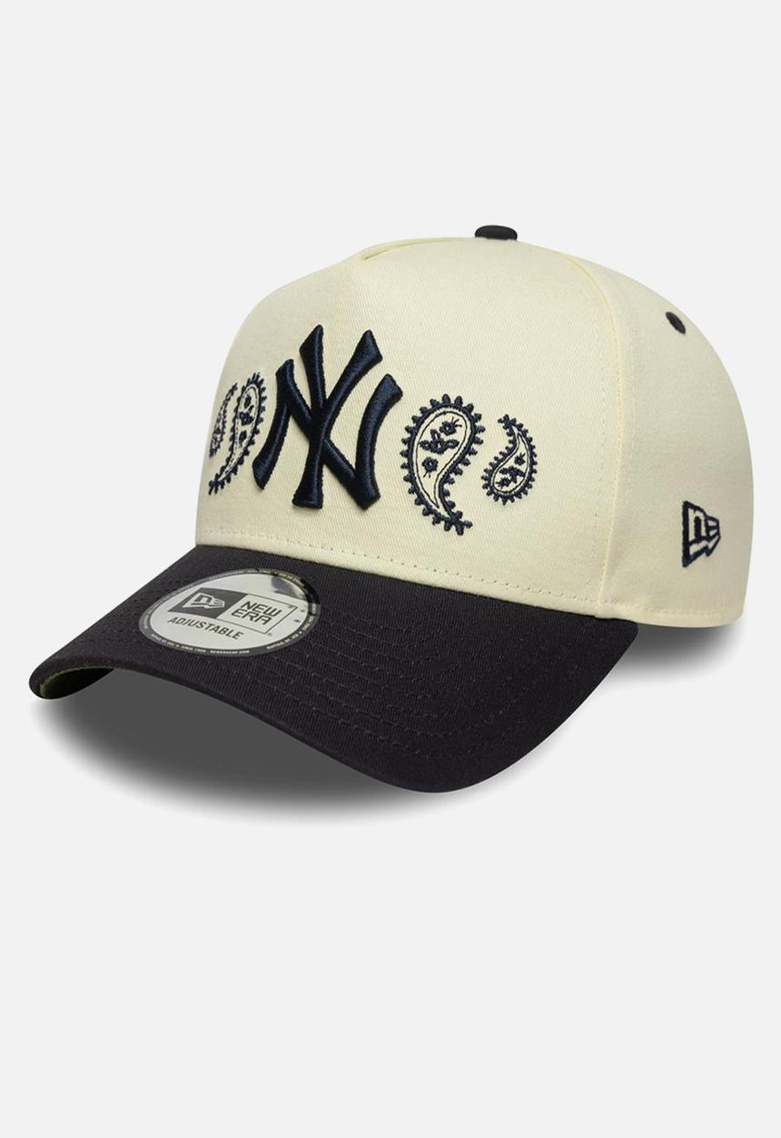 New Era - Paisley E-Frame New York Yankees Chwnvy - Ecru/Navy