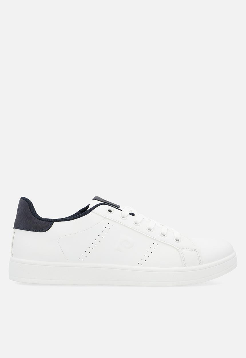 Pierre Cardin - Oliver 2 casual lace up - white & navy