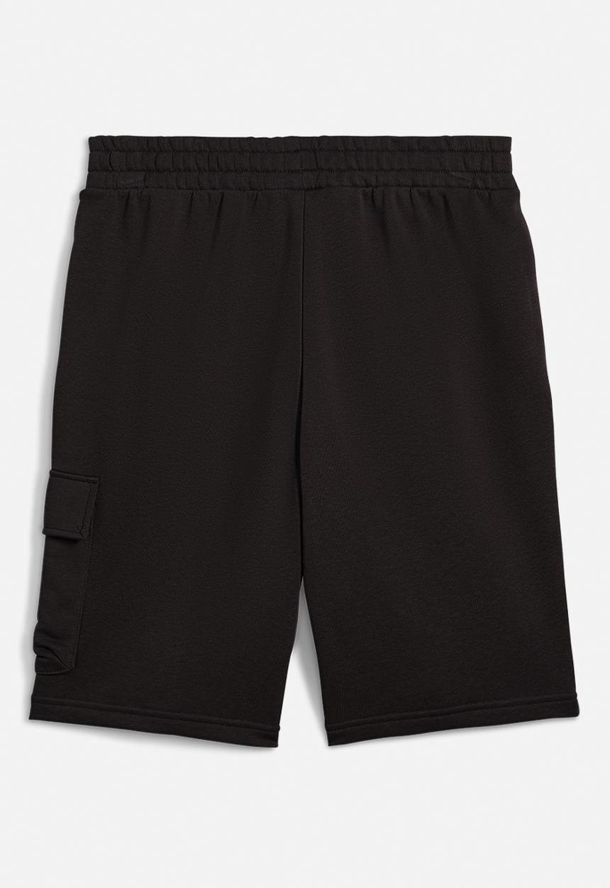 PUMA - ESS No. 1 Logo Cargo Shorts 10” TR - PUMA Black