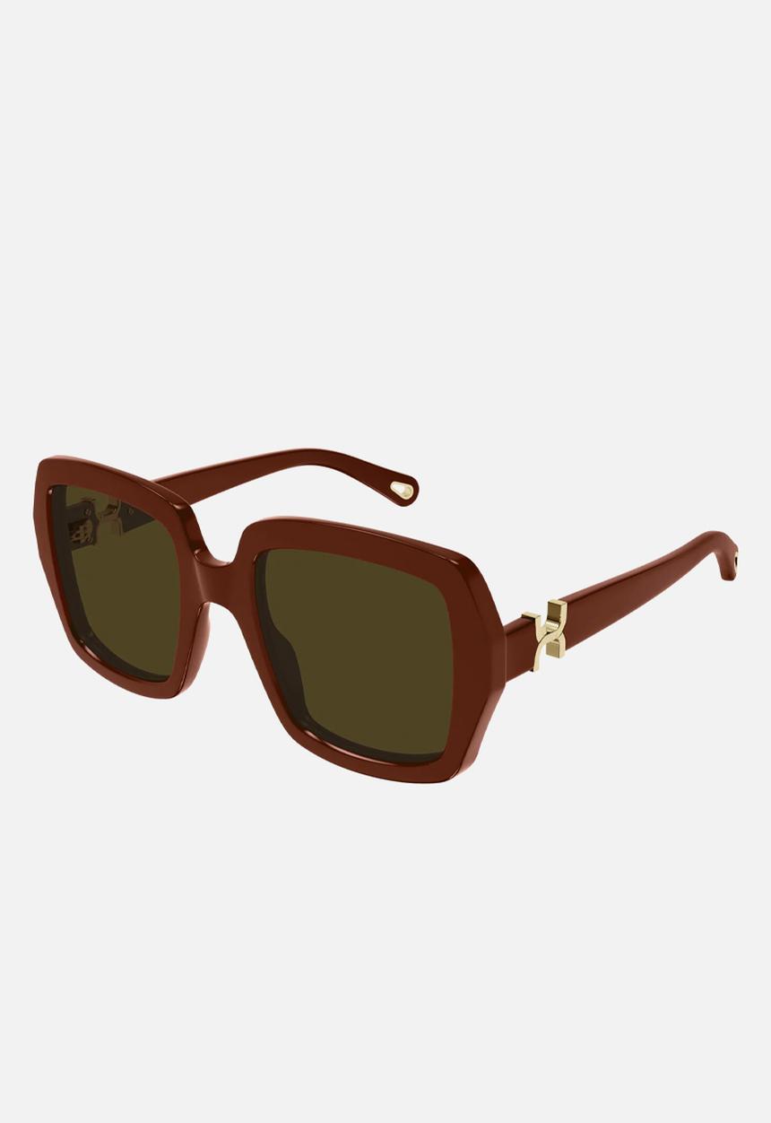 Chloe - Ch0301S-004 M  Sunglass - Burgundy