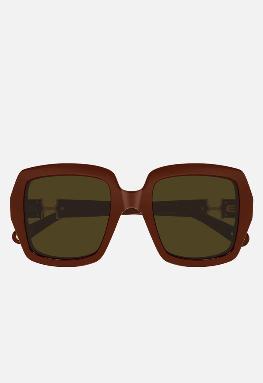 Chloe - Ch0301S-004 M  Sunglass - Burgundy