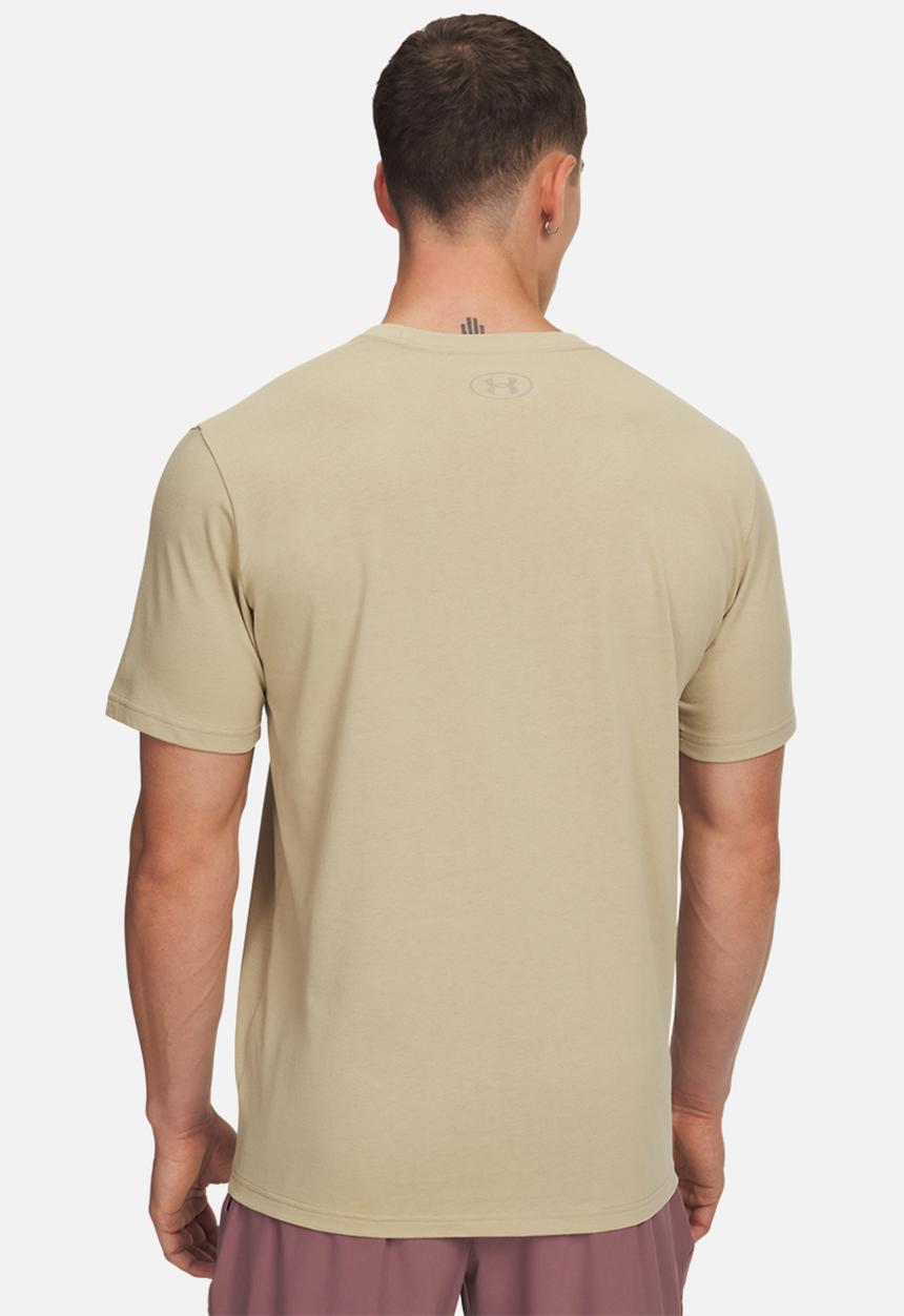 Under Armour - Ua abc camo boxed logo short sleeve - field khaki & timberwolf taupe