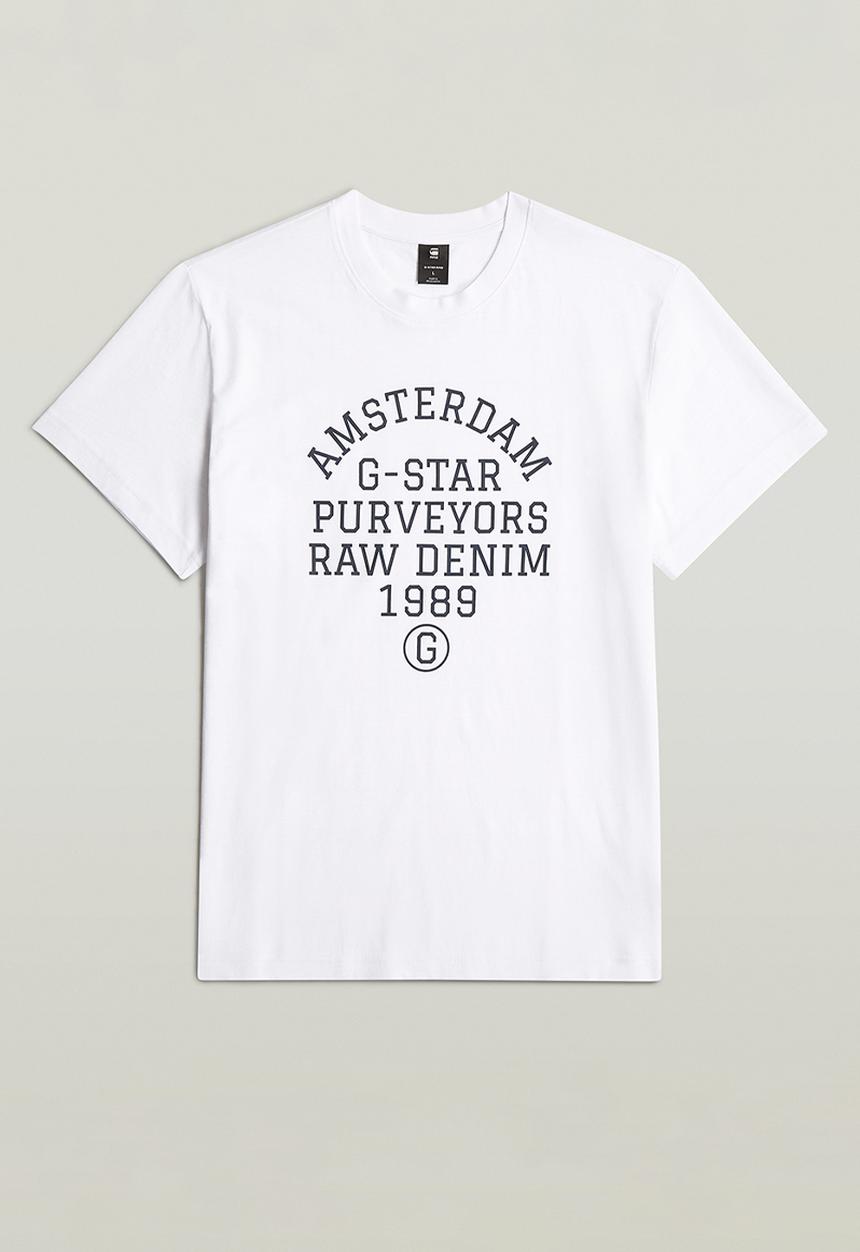 G-STAR - Purveyors gr r t - white