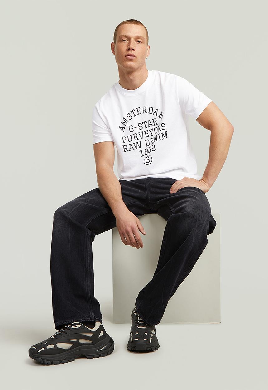G-STAR - Purveyors gr r t - white