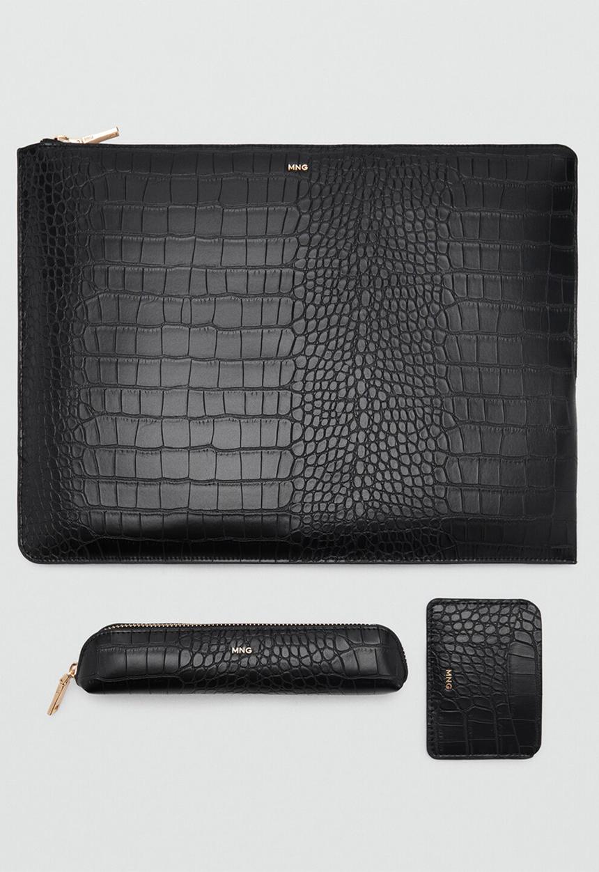MANGO - Leonor cardholder - black