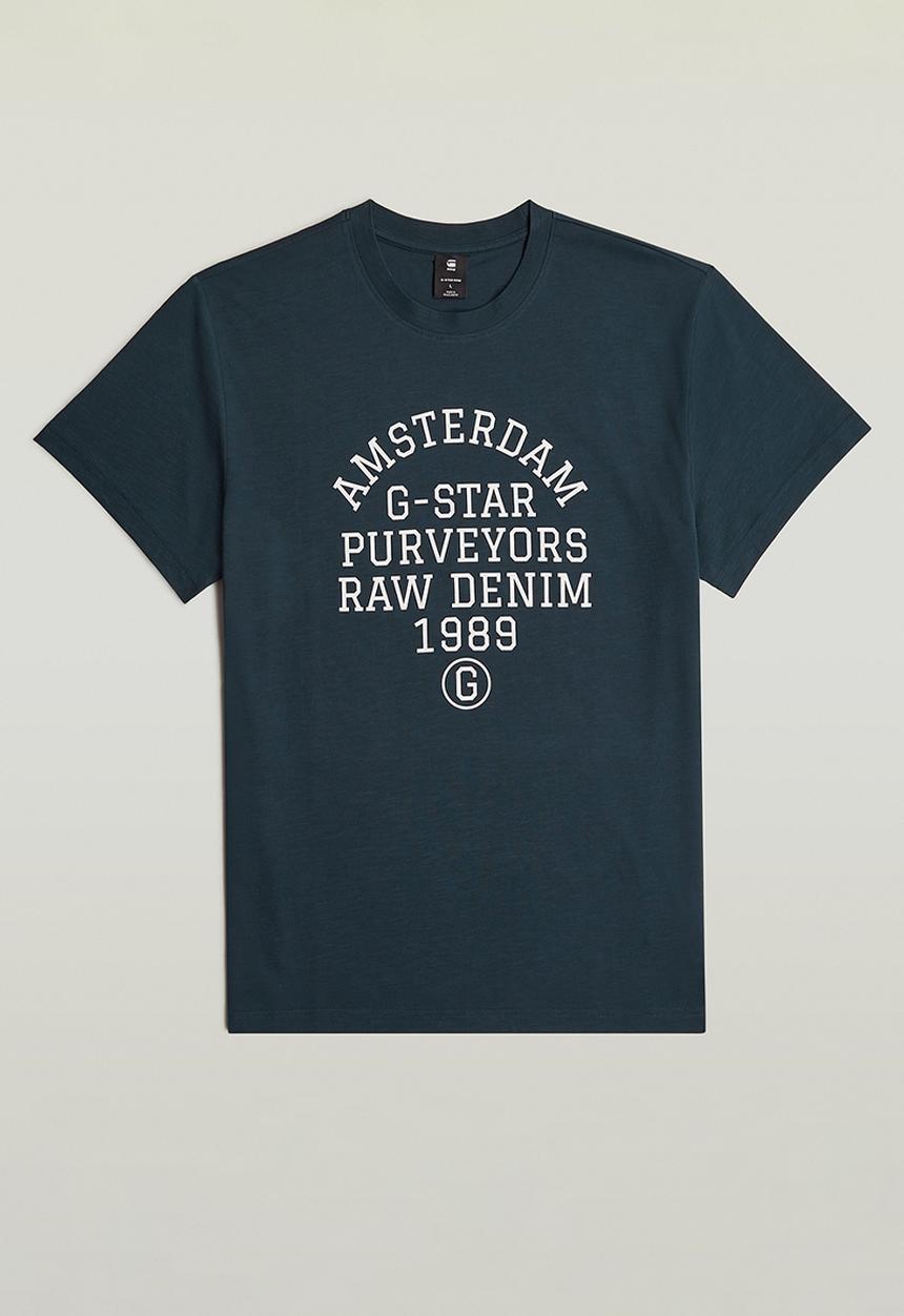 G-STAR - Purveyors gr r t - dk patriot blue