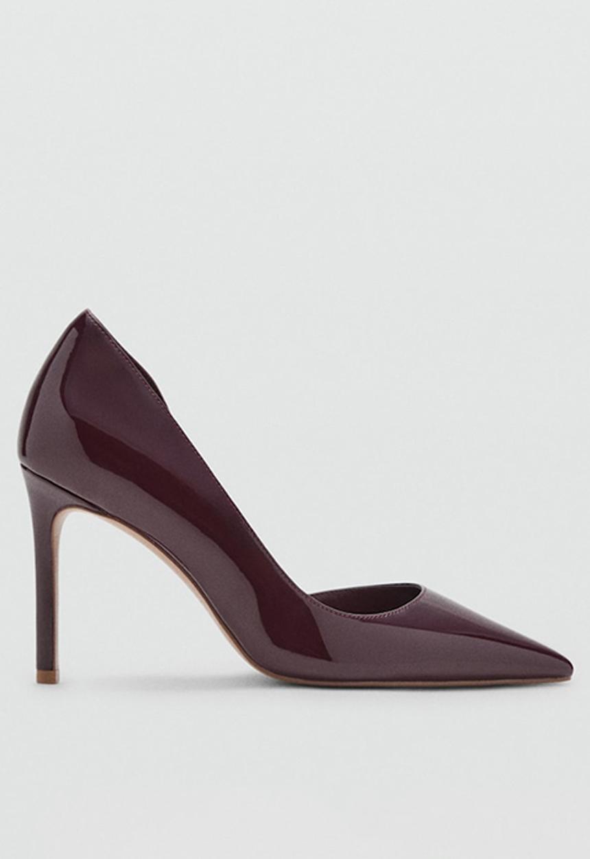 MANGO - Audreyb heel - dark red