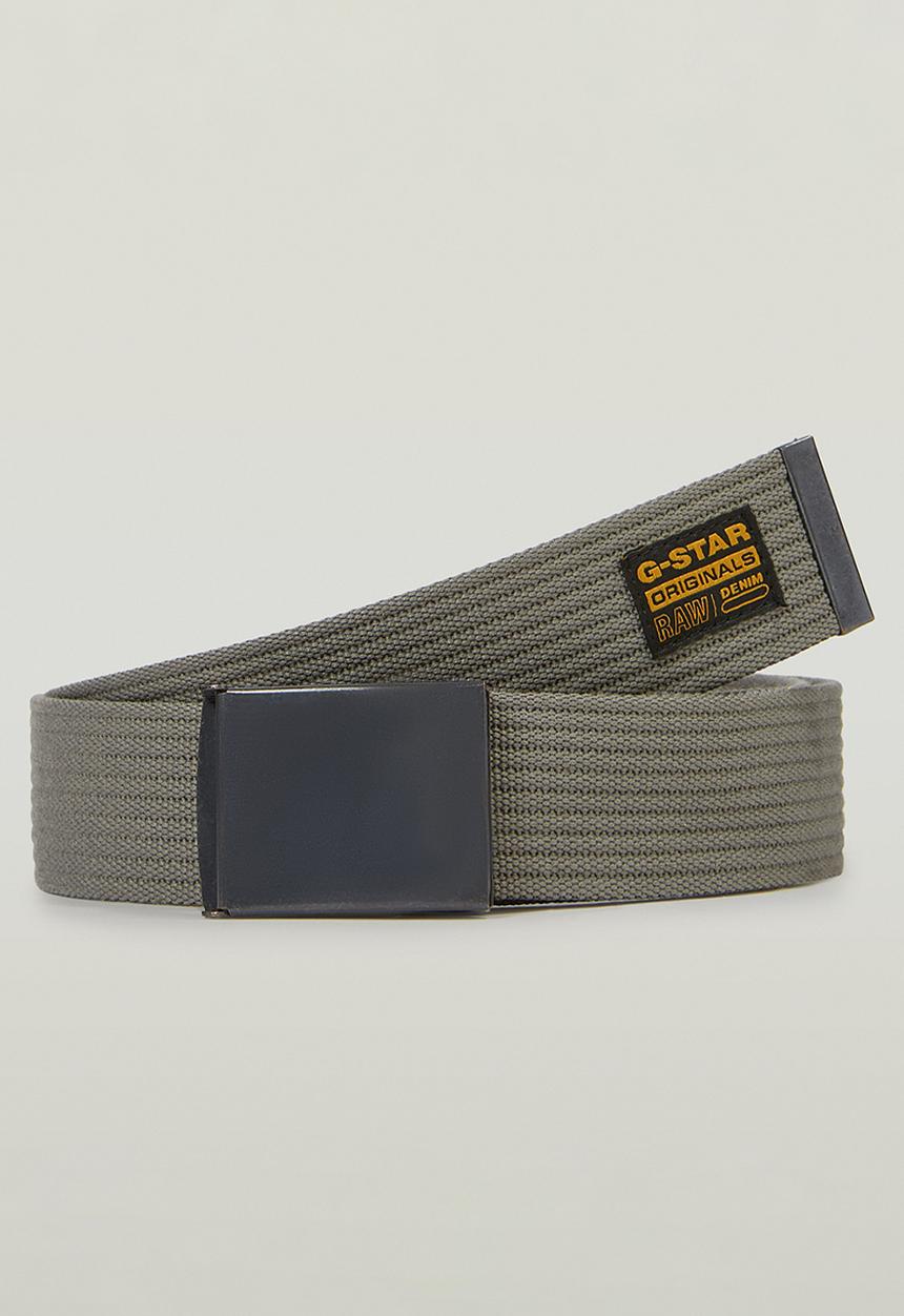 G-STAR - Webbing Belt - Black Metal/Gs Grey
