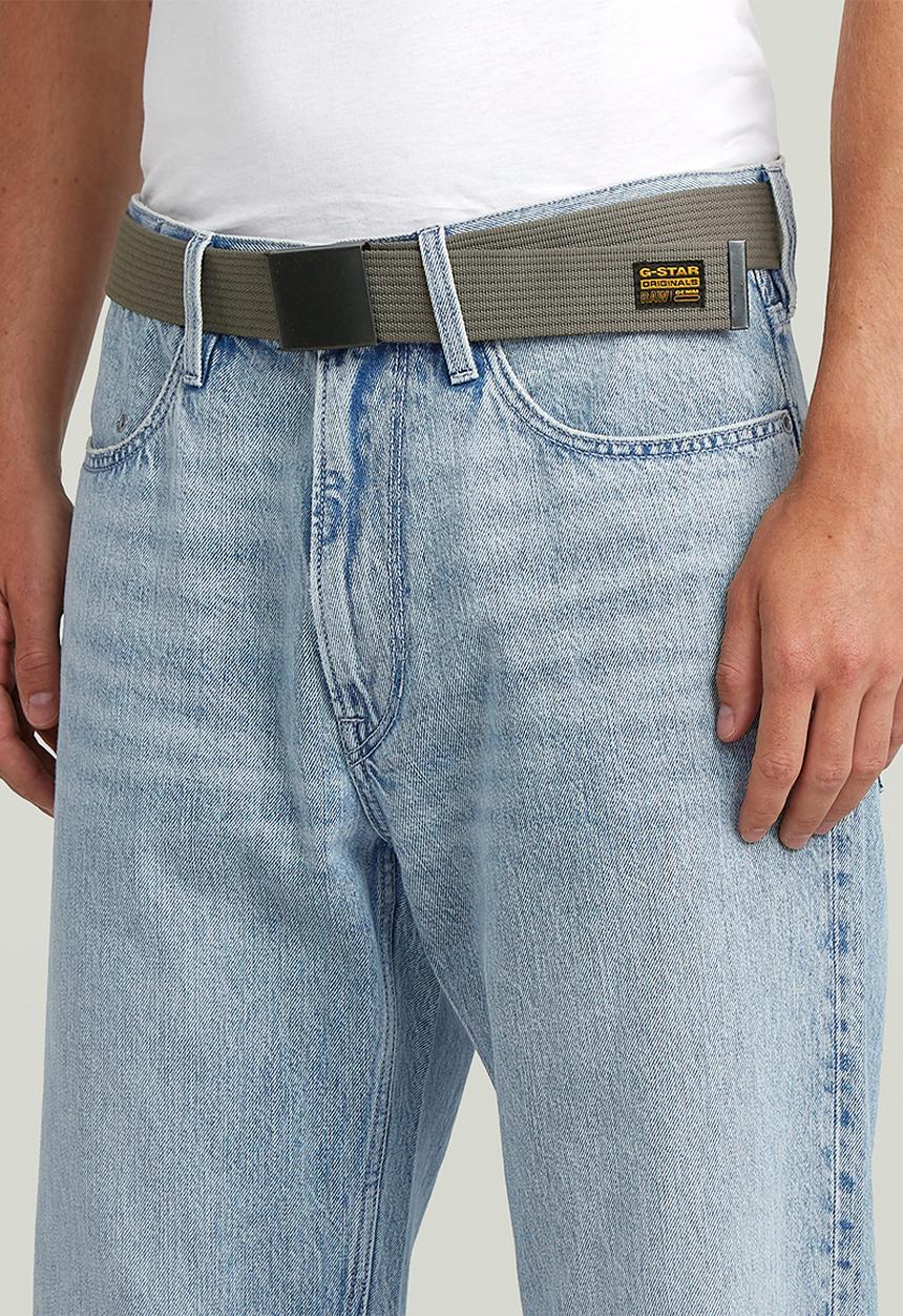 G-STAR - Webbing Belt - Black Metal/Gs Grey