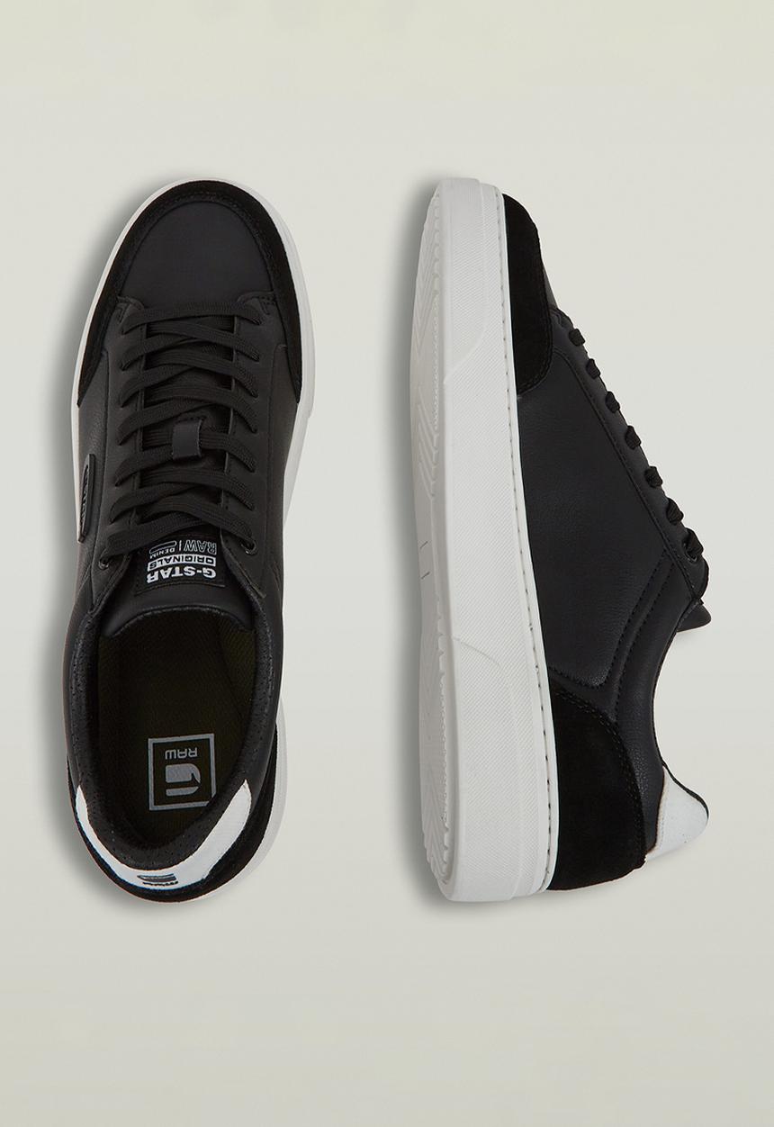 G-STAR - Straker Leather - Black/White