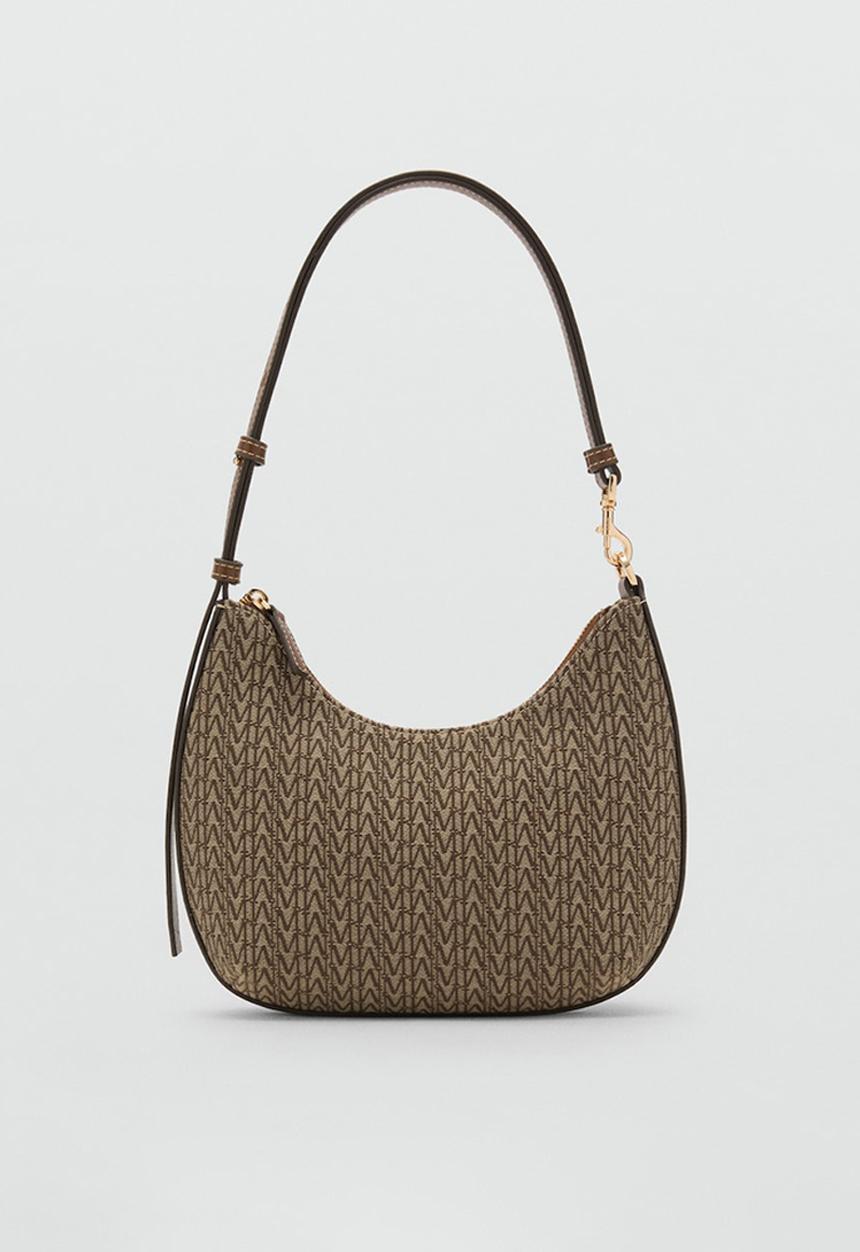 MANGO - Ramiro shoulder bag - brown