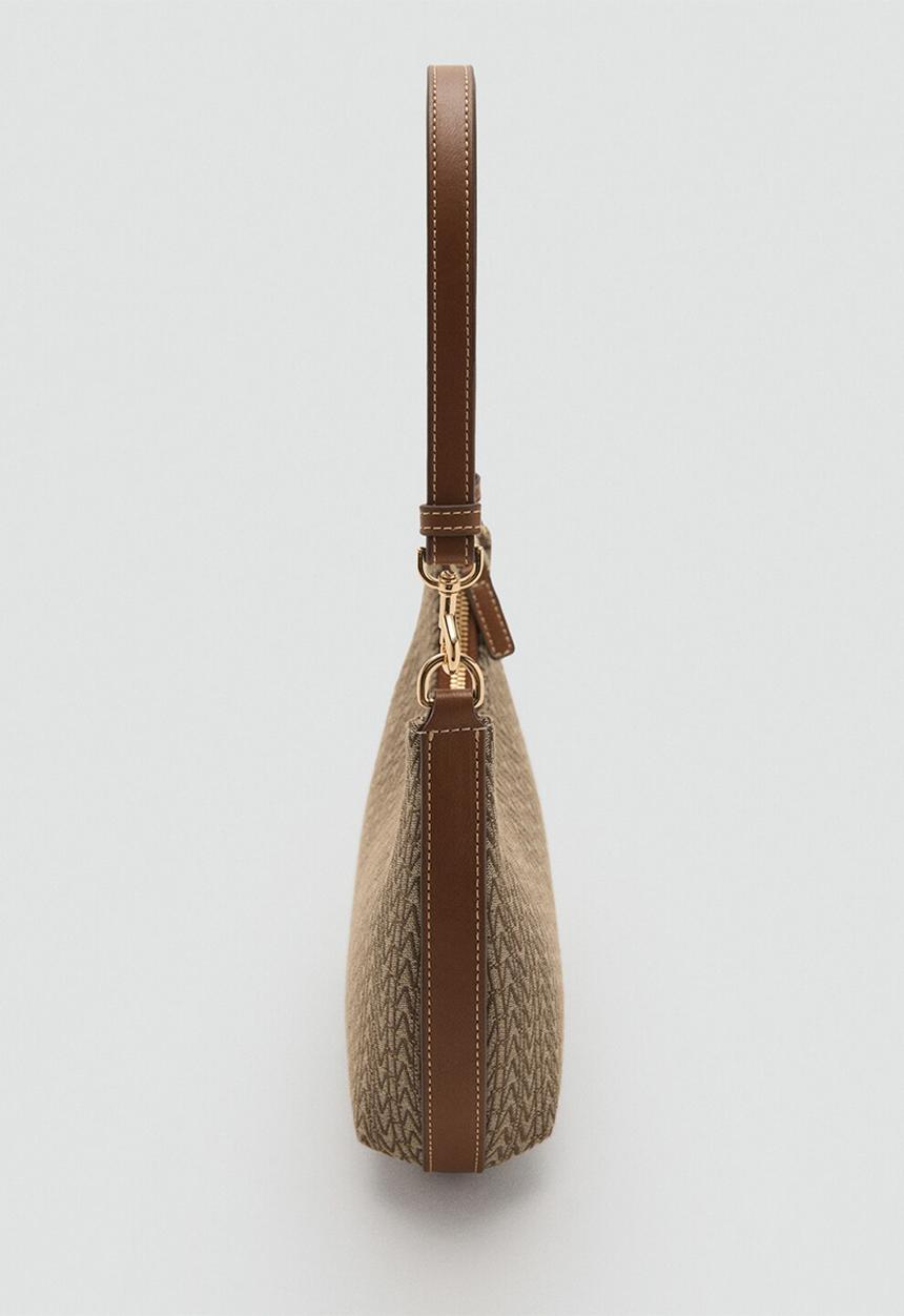MANGO - Ramiro shoulder bag - brown
