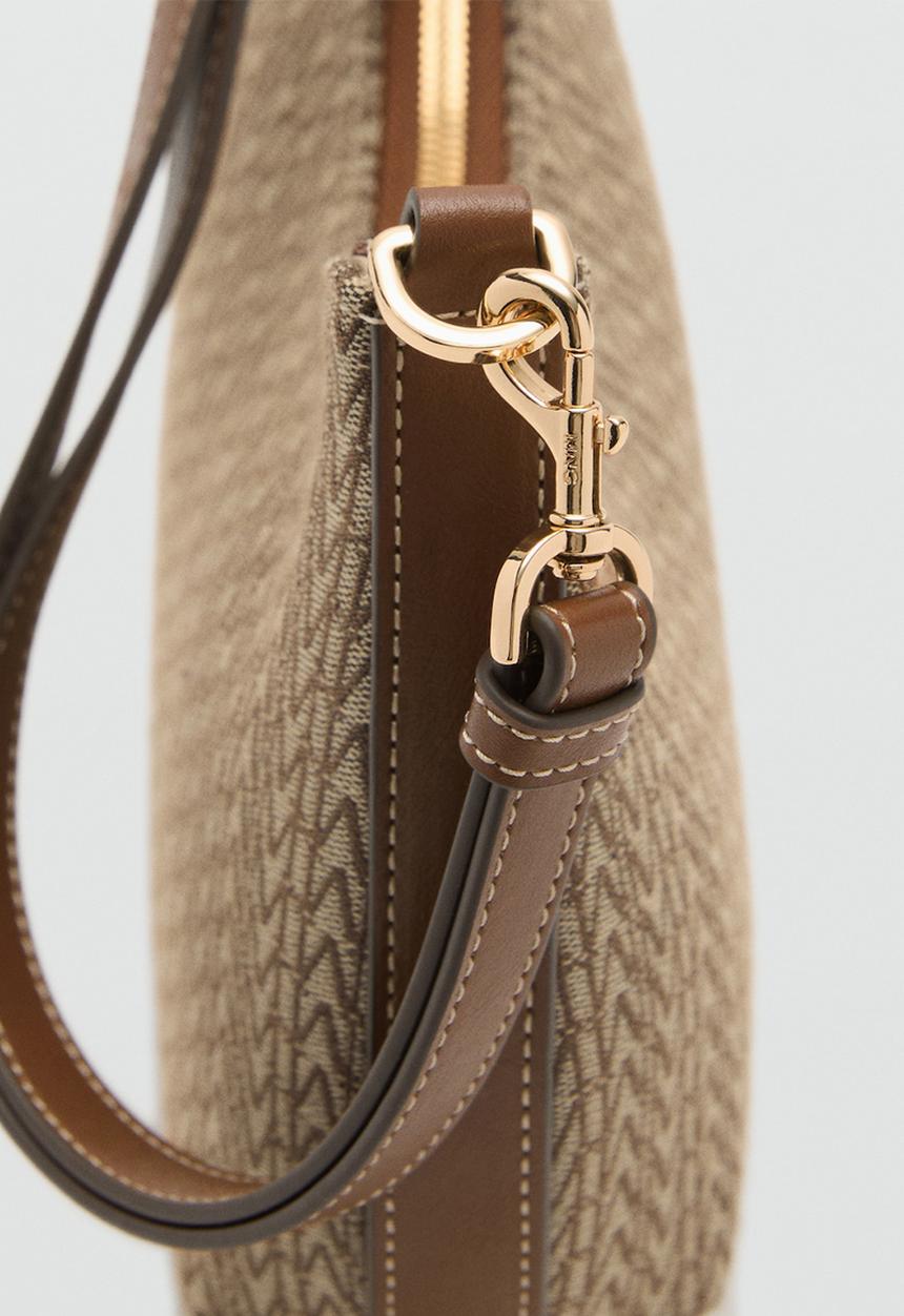 MANGO - Ramiro shoulder bag - brown