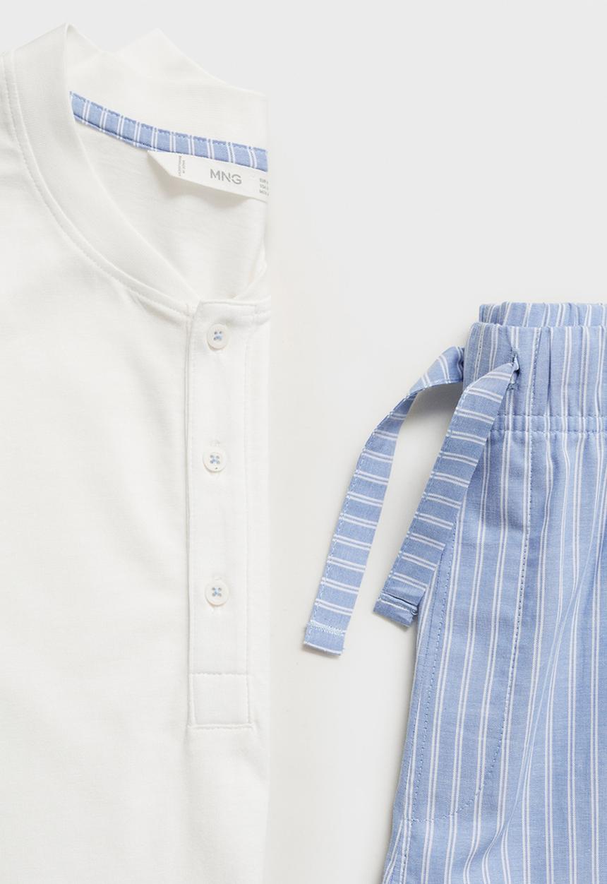 MANGO - Pijama Pack Costa - Blue