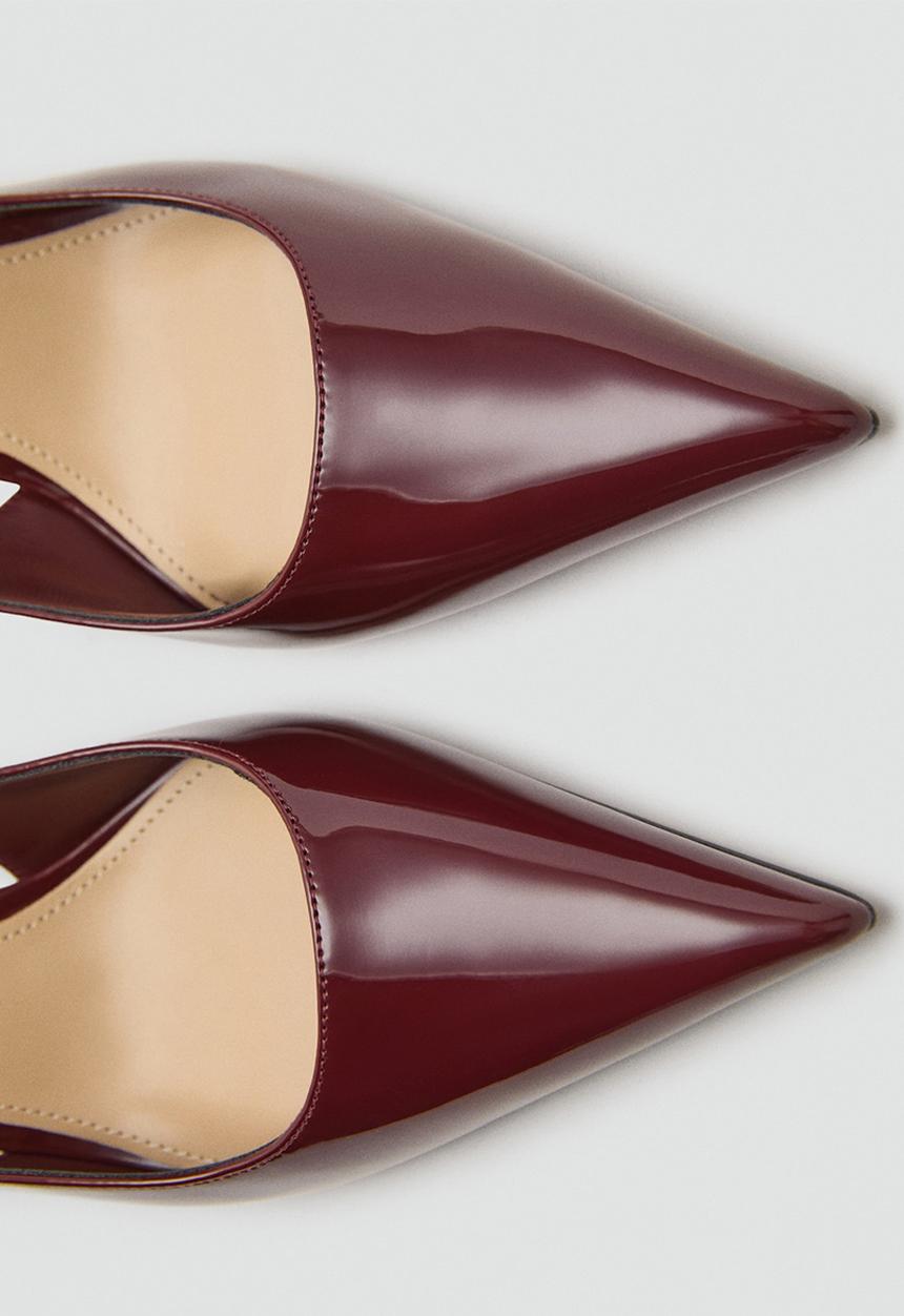 MANGO - Rima heel - dark red