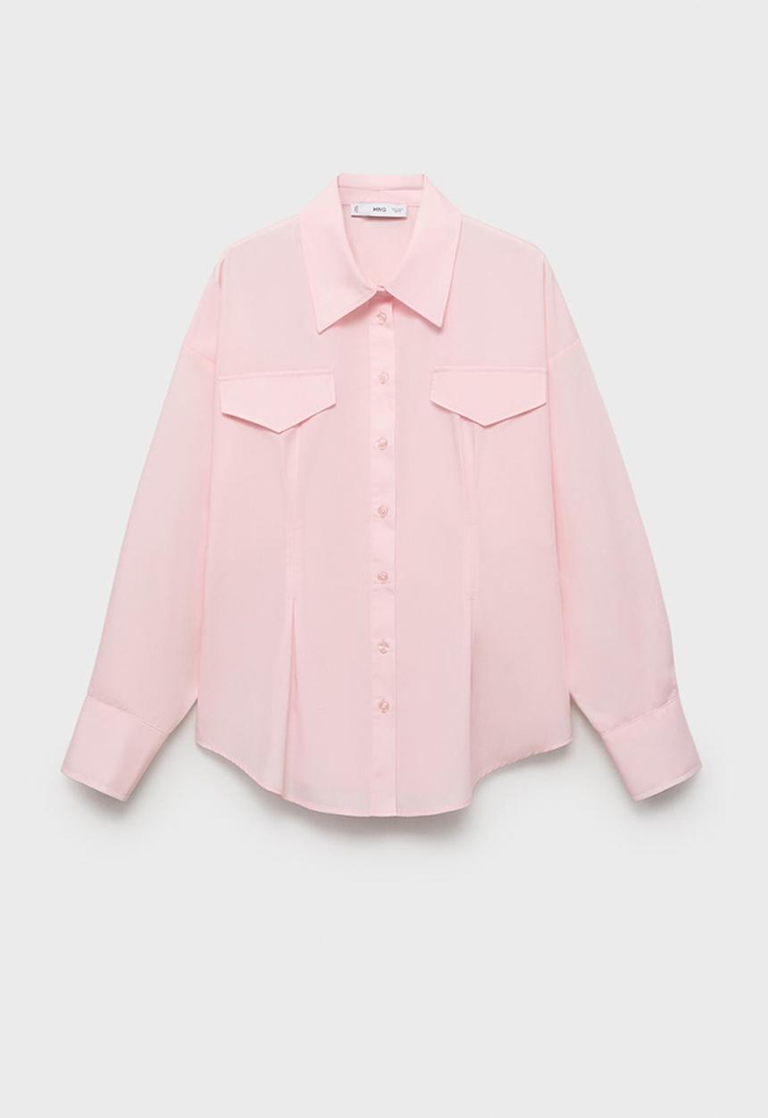MANGO - Shirt Juls - Pink