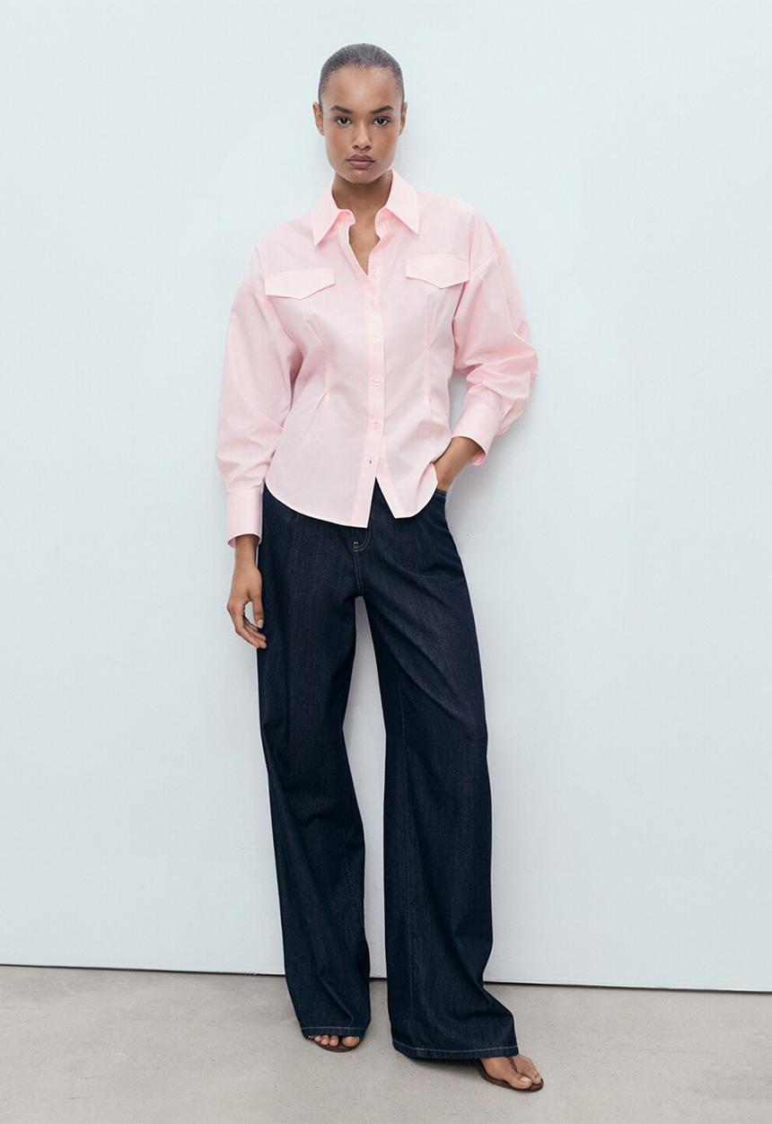 MANGO - Shirt Juls - Pink