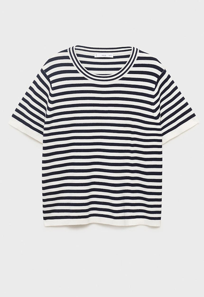 MANGO - Sweater Arca -  Navy