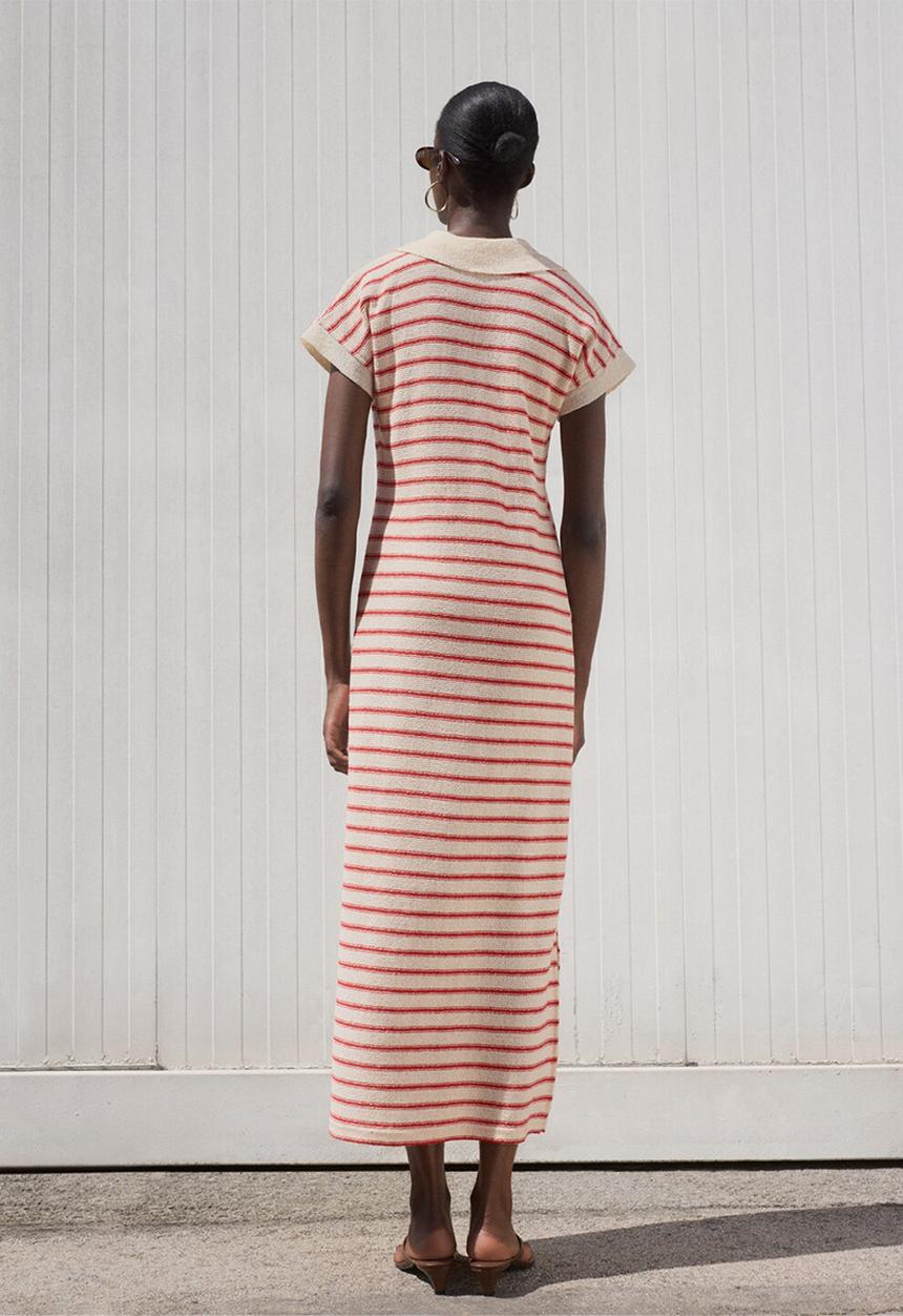 MANGO - Dress Tunis - Red