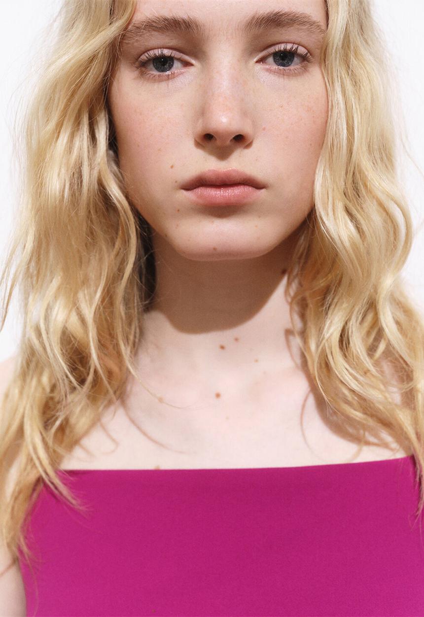 MANGO - Top Lilo - Bright Pink