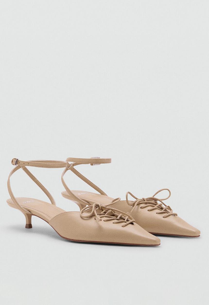 MANGO - City heel - light/pastel pink