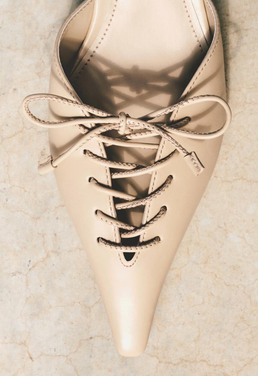 MANGO - City heel - light/pastel pink