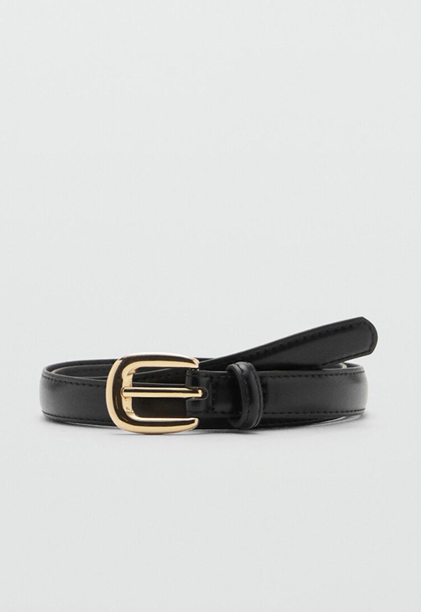 MANGO - Belt nico -black