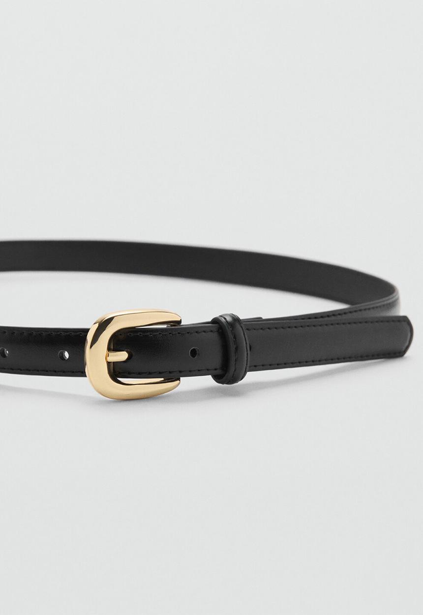 MANGO - Belt nico -black