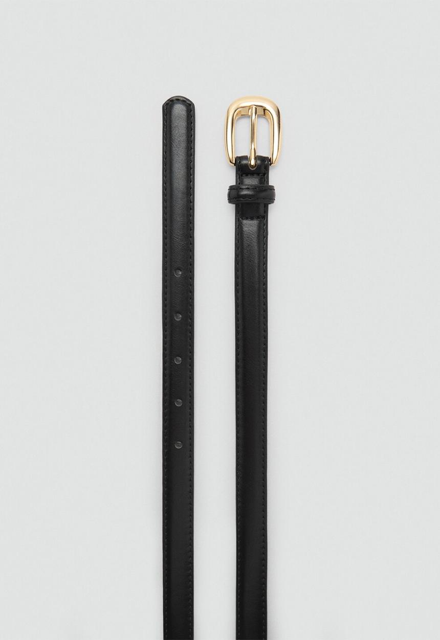 MANGO - Belt nico -black
