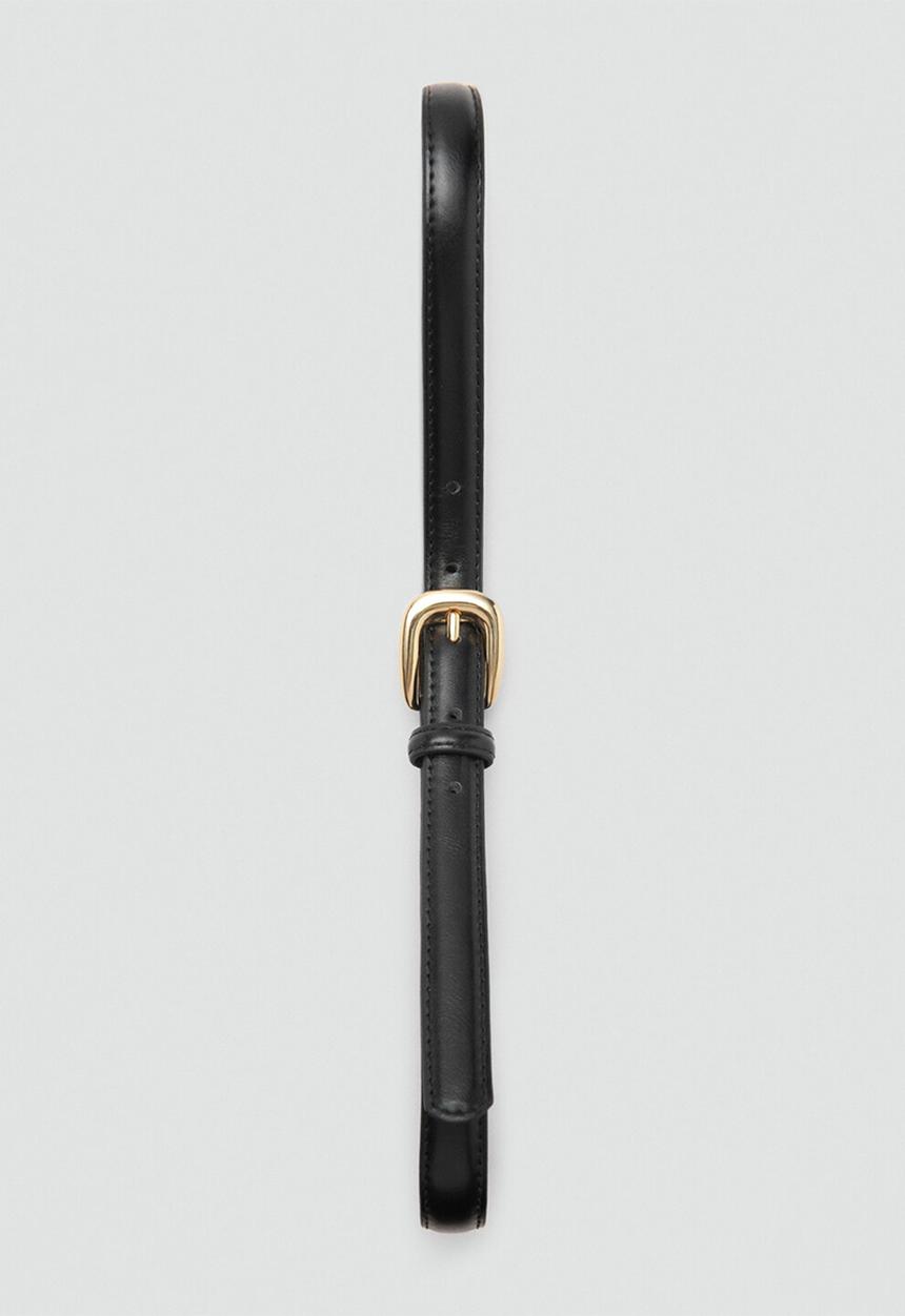 MANGO - Belt nico -black