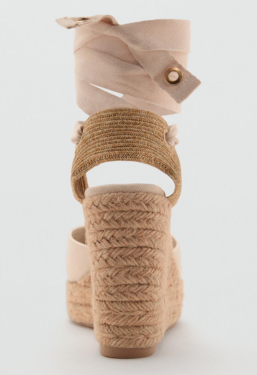 MANGO - Ona heel - light beige