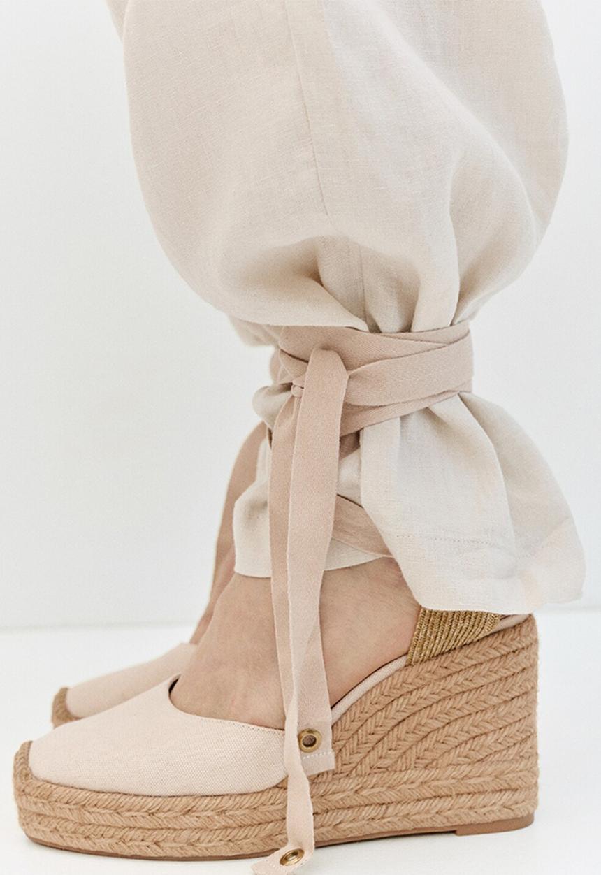 MANGO - Ona heel - light beige