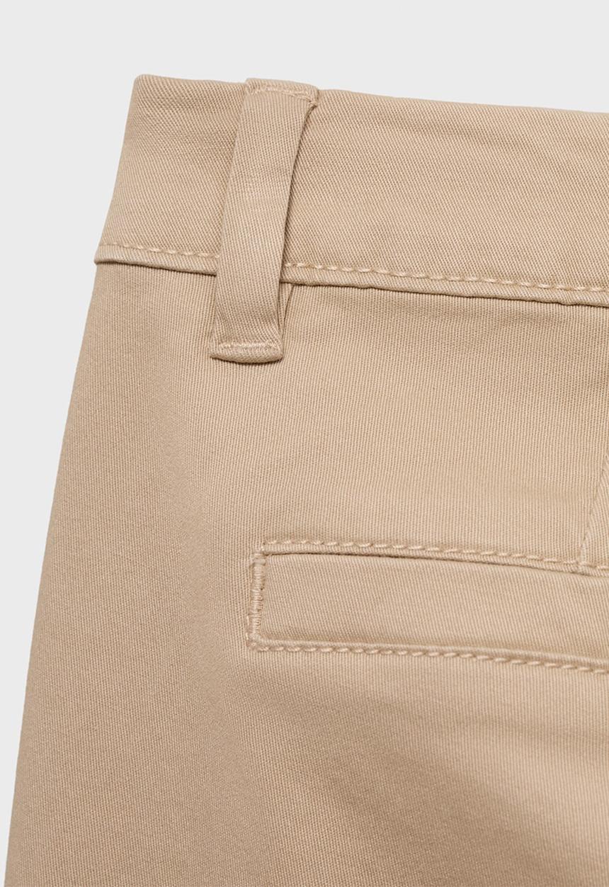 MANGO - Trousers Piccolo - Light Pastel Brown