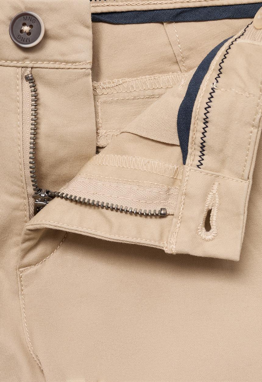 MANGO - Trousers Piccolo - Light Pastel Brown