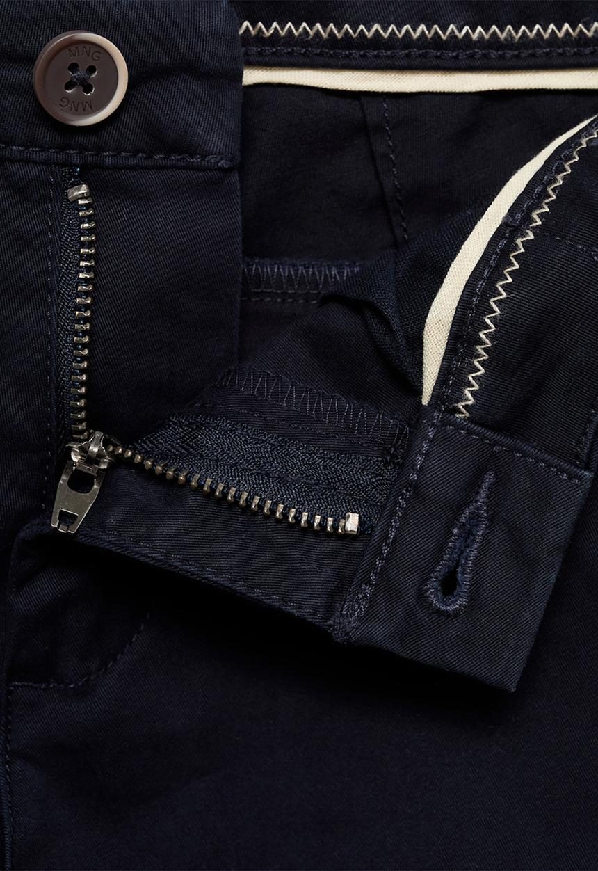 MANGO - Trousers Piccolo - Navy