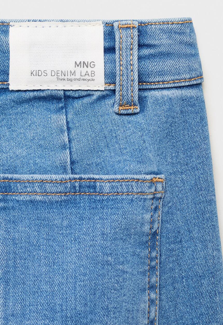 MANGO - Jeans Seamless - Open Blue