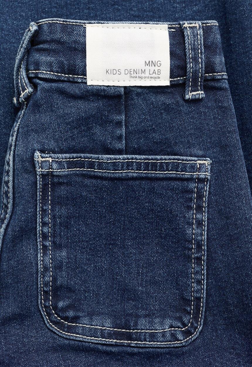 MANGO - Jeans Seamless - Open Blue
