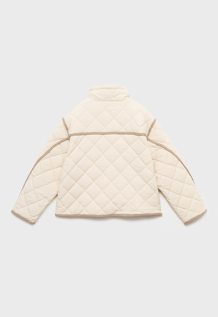 MANGO - Puffer Coat Paloma - Light Beige