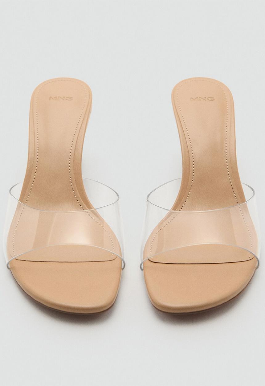 MANGO - Sura heel - light pastel pink