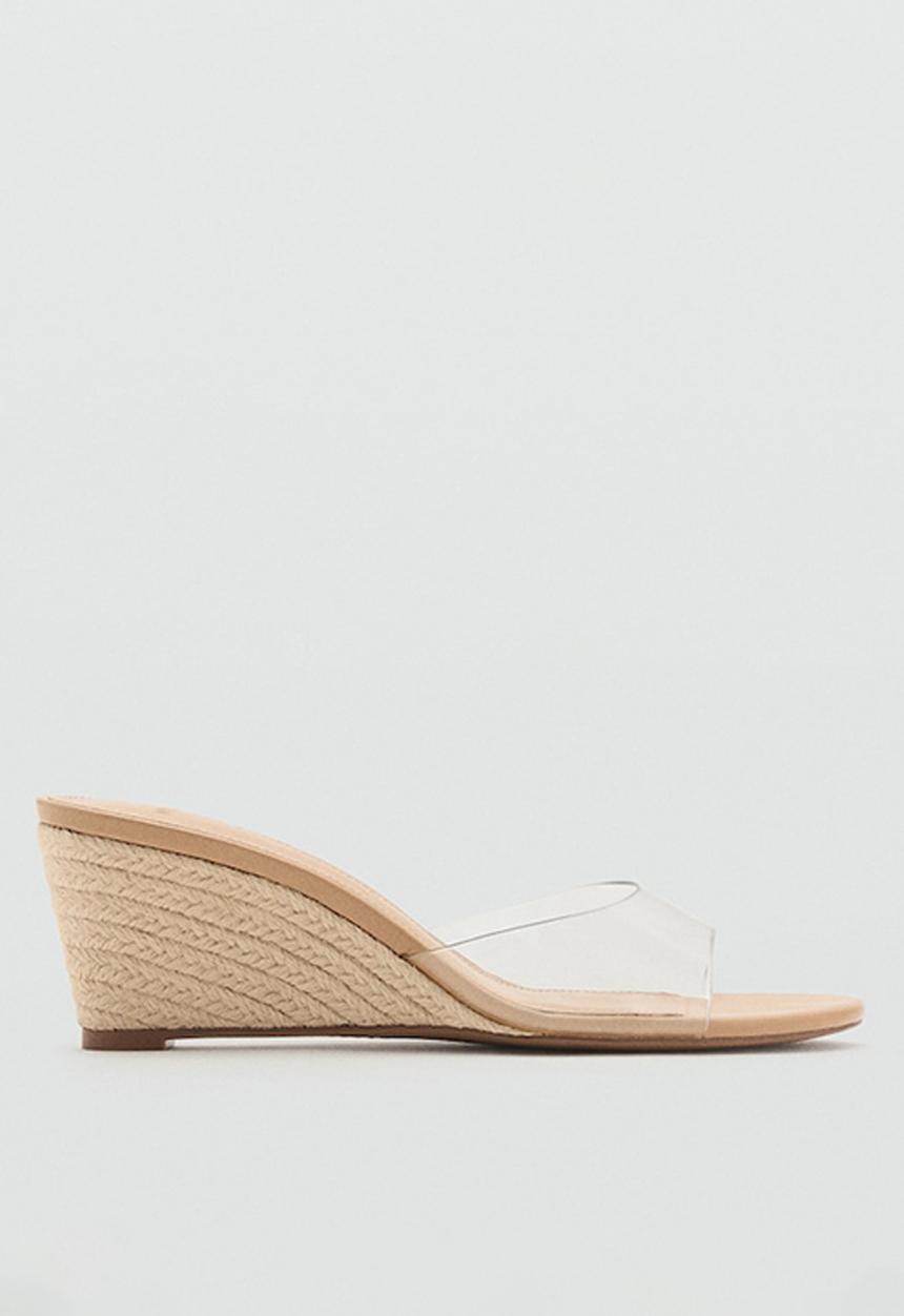 MANGO - Sura heel - light pastel pink