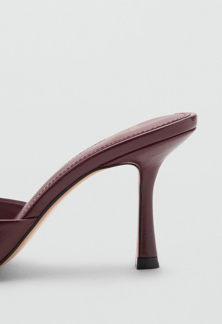 MANGO - Pepyg heel - dark red