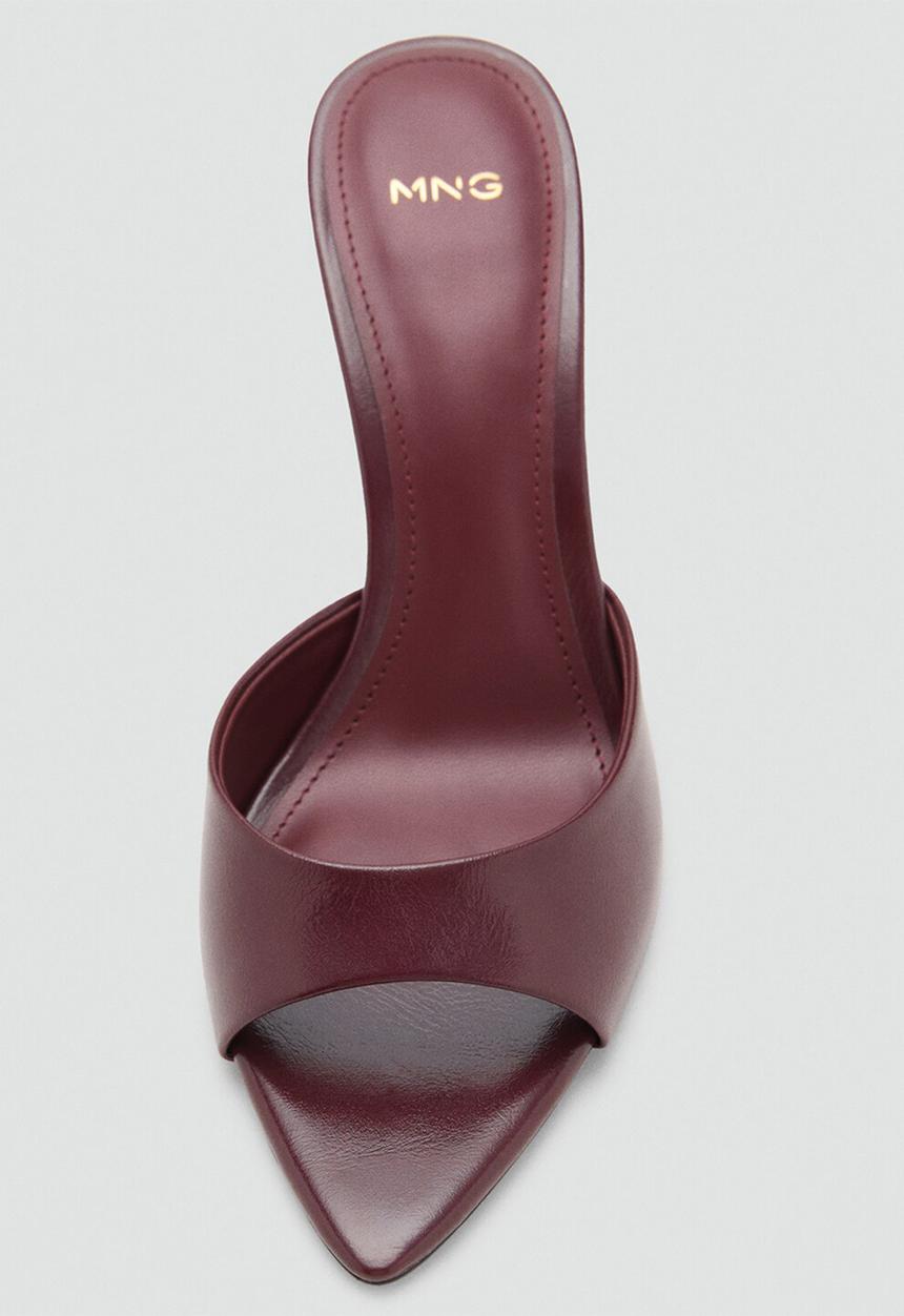 MANGO - Pepyg heel - dark red