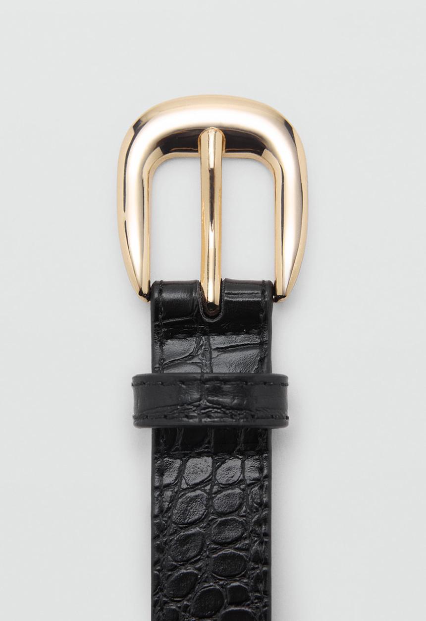 MANGO - Coqui belt -black