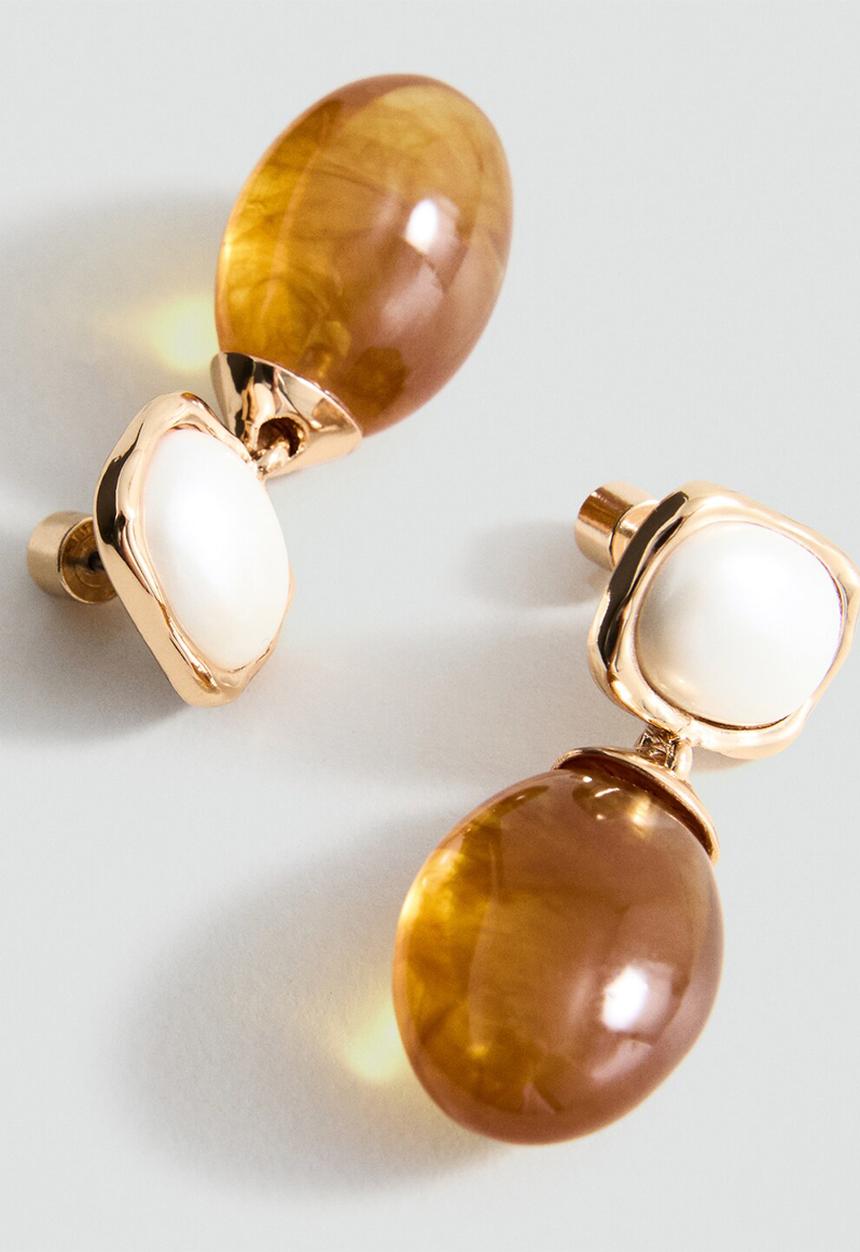 MANGO - Candy earrings -gold